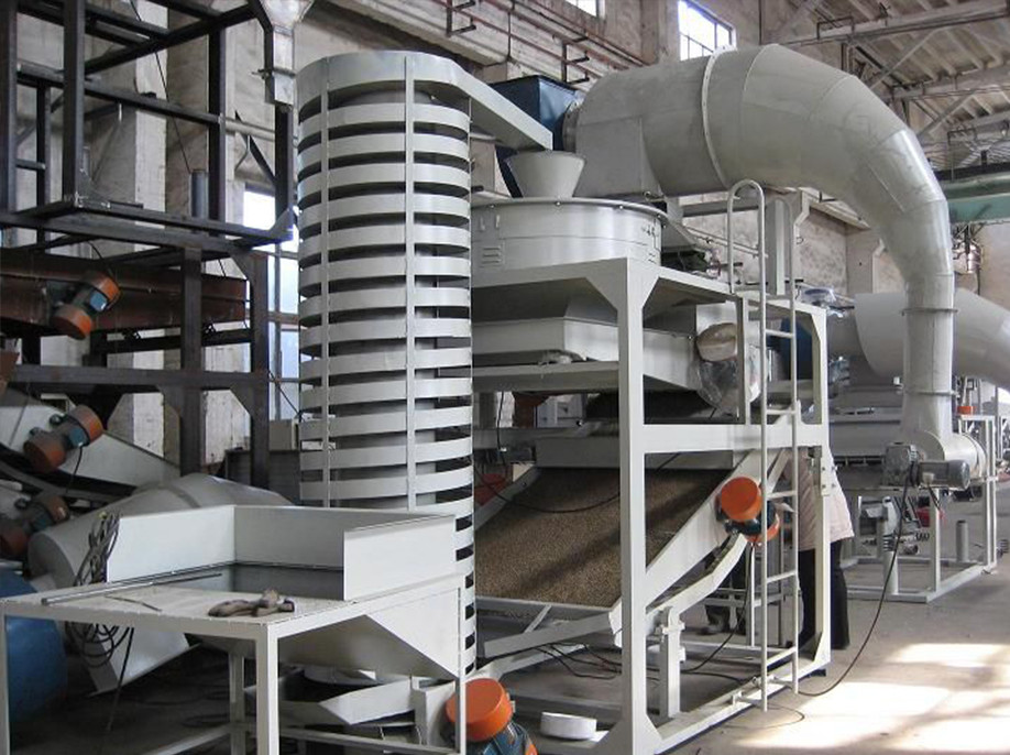 sunflower seed shell removing machine