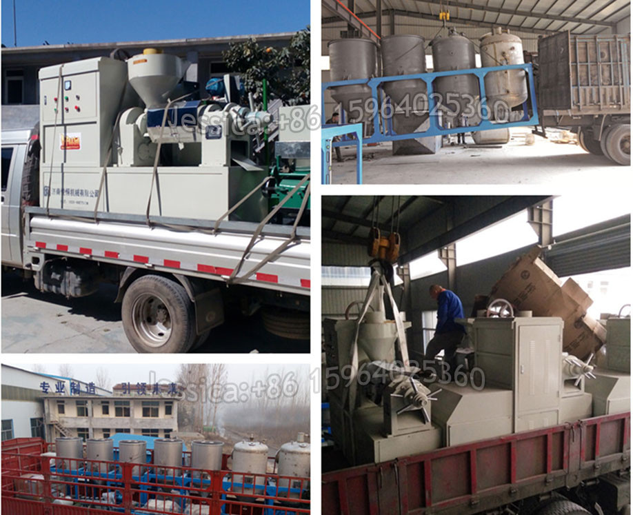 Better smell and color palm kernel oil refining machinary