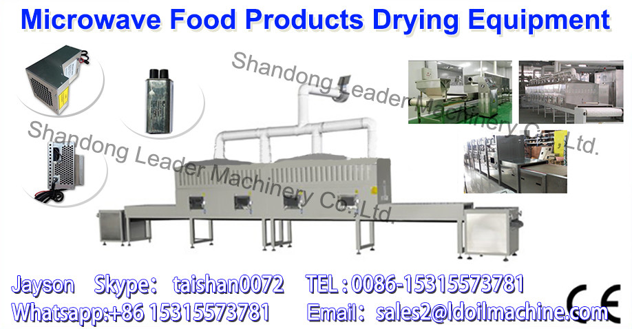 High quality microwave tomato paste sterilizer machine with CE