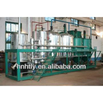 Small scale set of equipment for oil refining