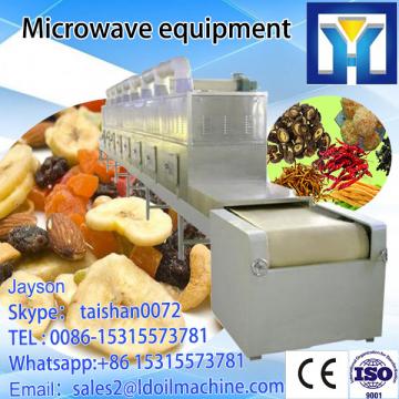 304# stainless steel tea leaf drying machine/ microwave drying oven / tunnel type