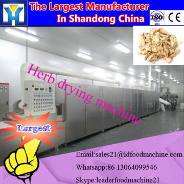 Microwave sterilization dryer tunnel type stainless steel/microwave drying machine radix paeoniae alba