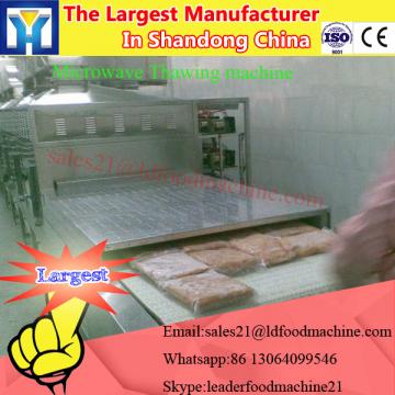 automatic stainless steel open microwave beef thawing equipment