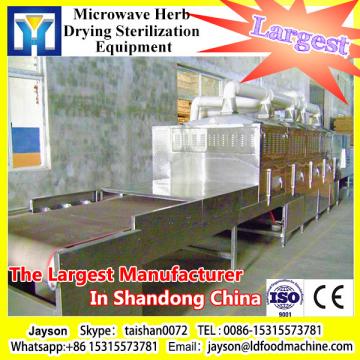 High quality industrial conveyor belt tunnel type microwave herb leaf drying and sterilizing machine with CE certificate