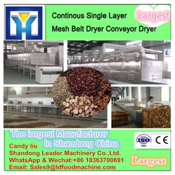 DW Series Continous Single Layer Mesh Belt Dryer Conveyor Dryer