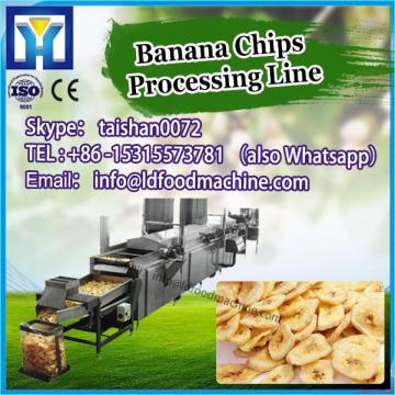 100KG/H Gas And Electric Heat Way paintn Potato Banana Chips Line Production Line