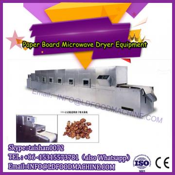 Continuous conveyor belt type microwave paper dryer