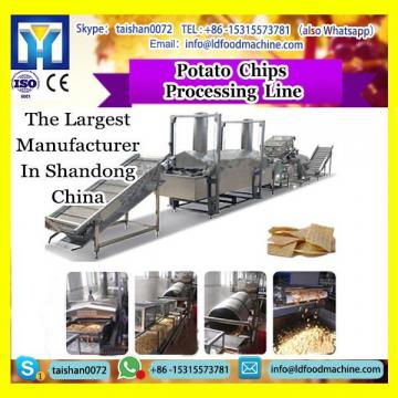 Industrial price output 50kg/h small manufacturing machinerys / fresh patato chips make machinery -